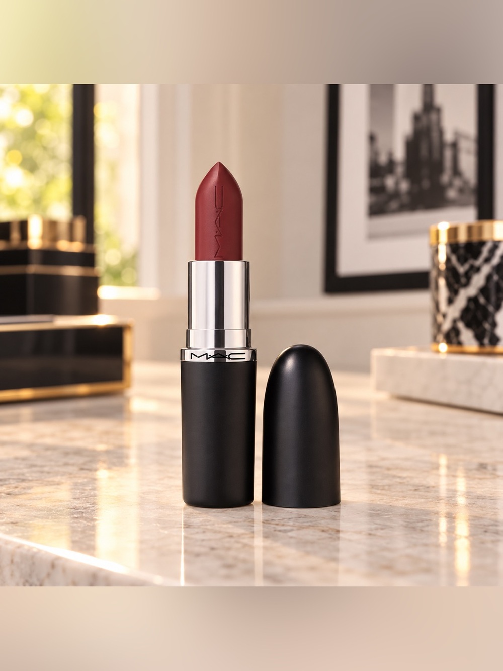 MAC M·A·Cximal Sleek Satin Lipstick Del Rio 806 Full Size